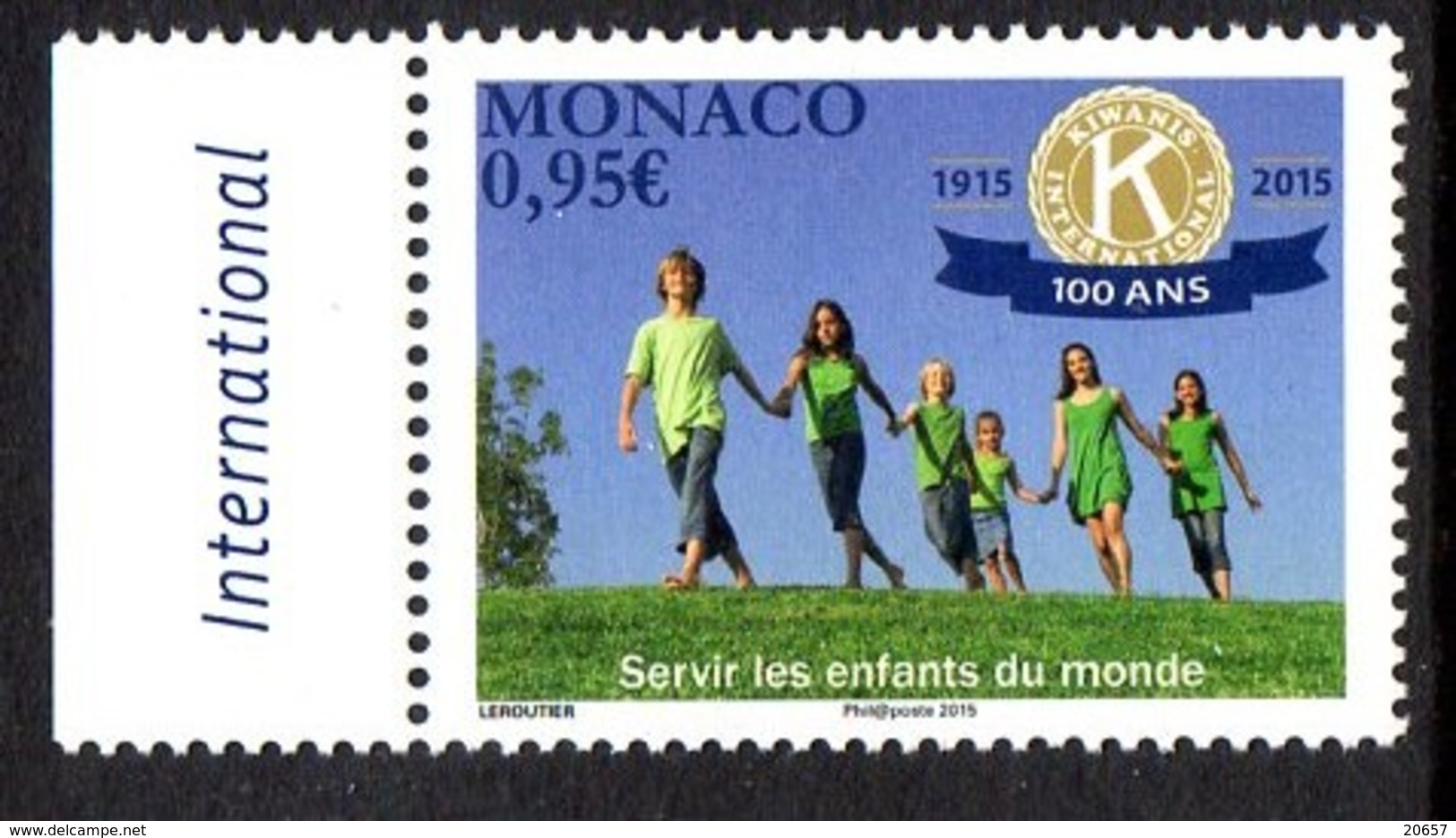 Monaco 2960 Kiwanis, Enfants - Autres & Non Classés