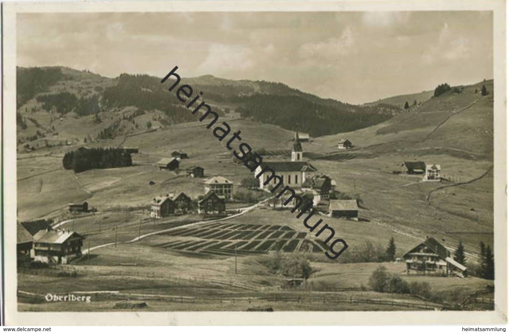 Oberiberg - Foto-AK - Verlag J. Gaberell Thalwil Gel. 1936 - Oberiberg