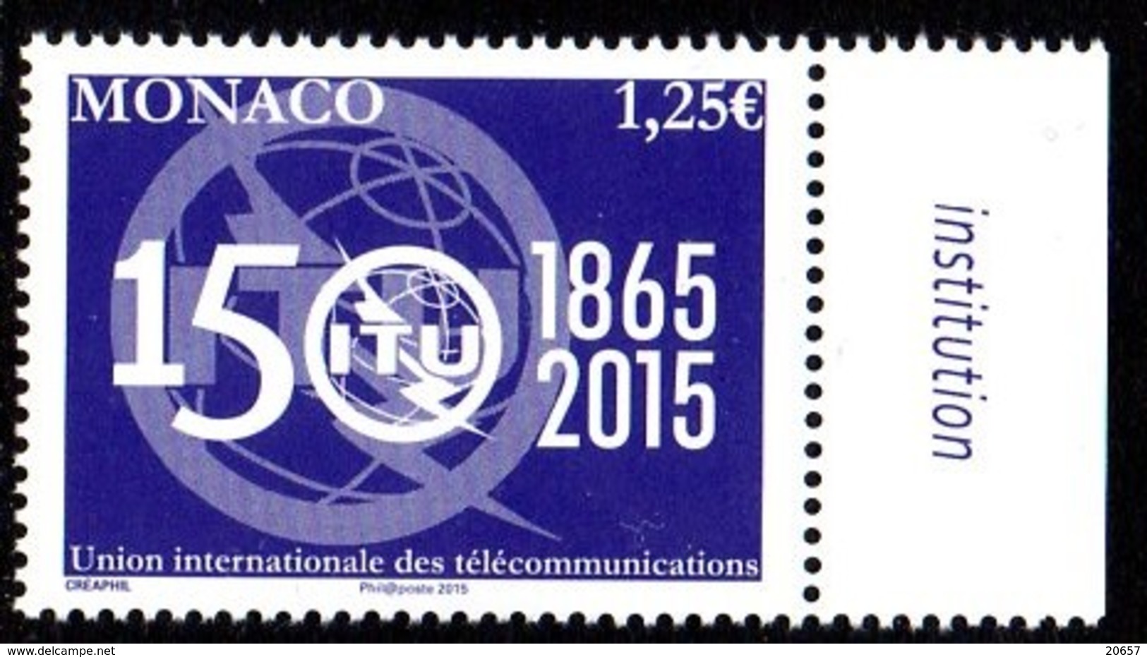 Monaco 2979 Télécoms - Télécom