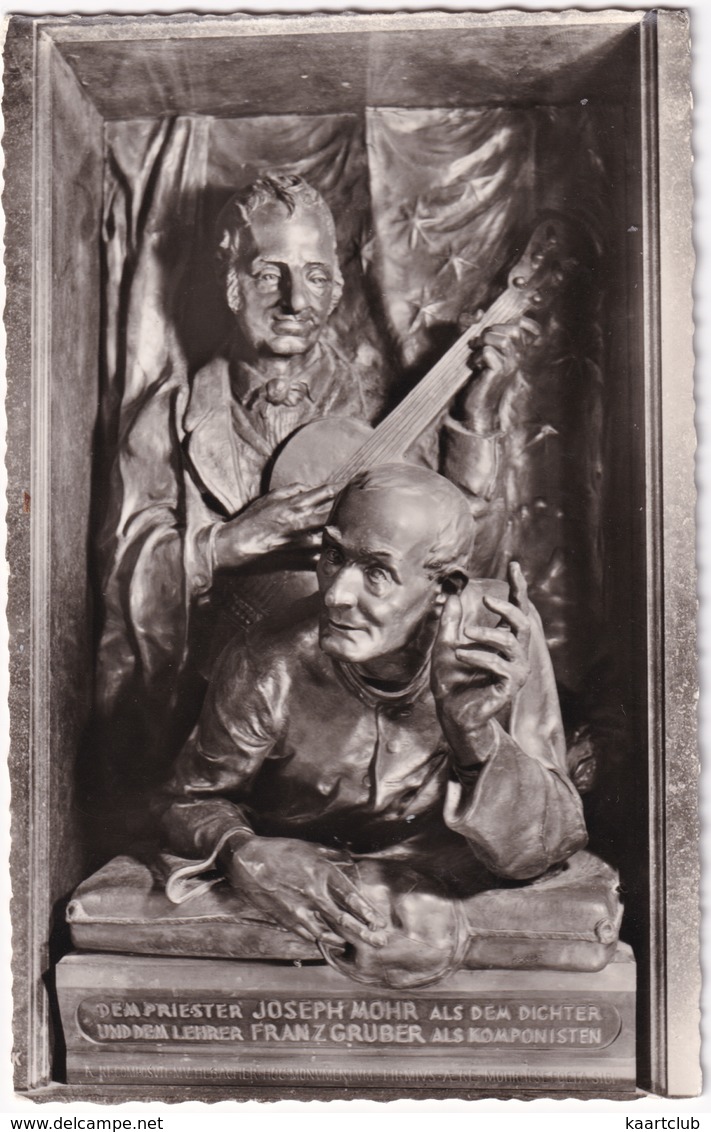 Oberndorf A. Salzach - Denkmal Für Gruber Und Mohr Schöpfer Des Weihnachtsliedes 'Stille Nacht, Heilige Nacht' - Oberndorf Bei Salzburg