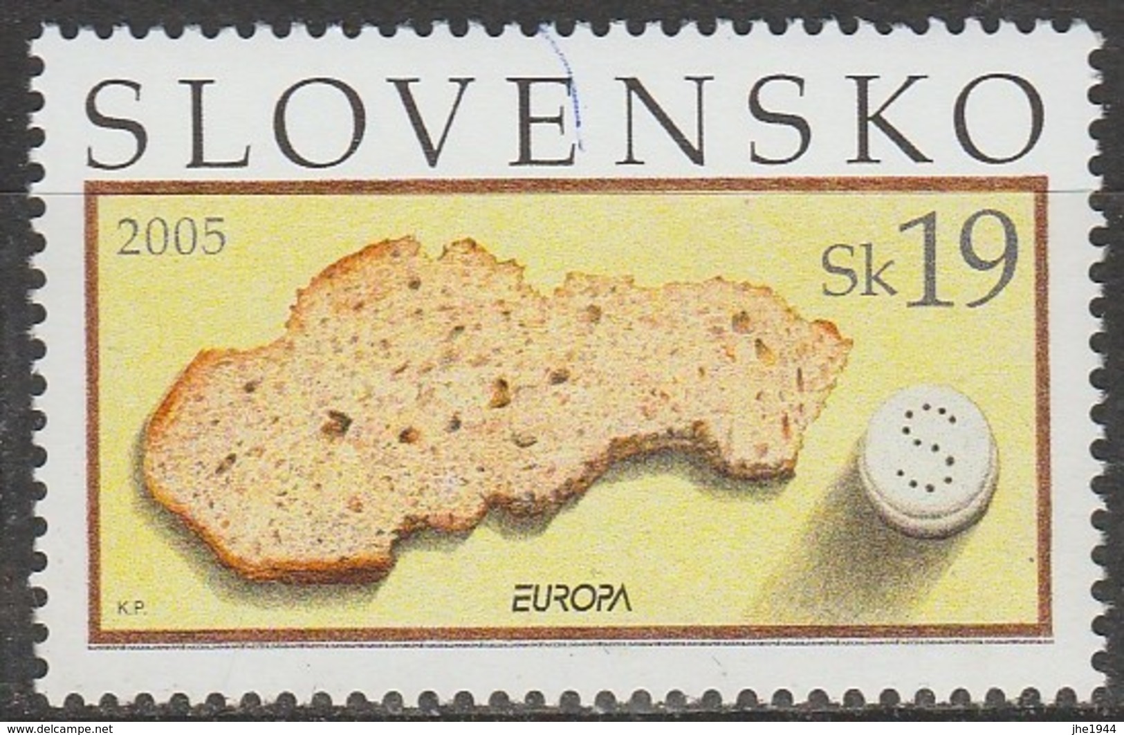 Slovaquie Europa 2005  N° 444 ** Gastronomie - 2005