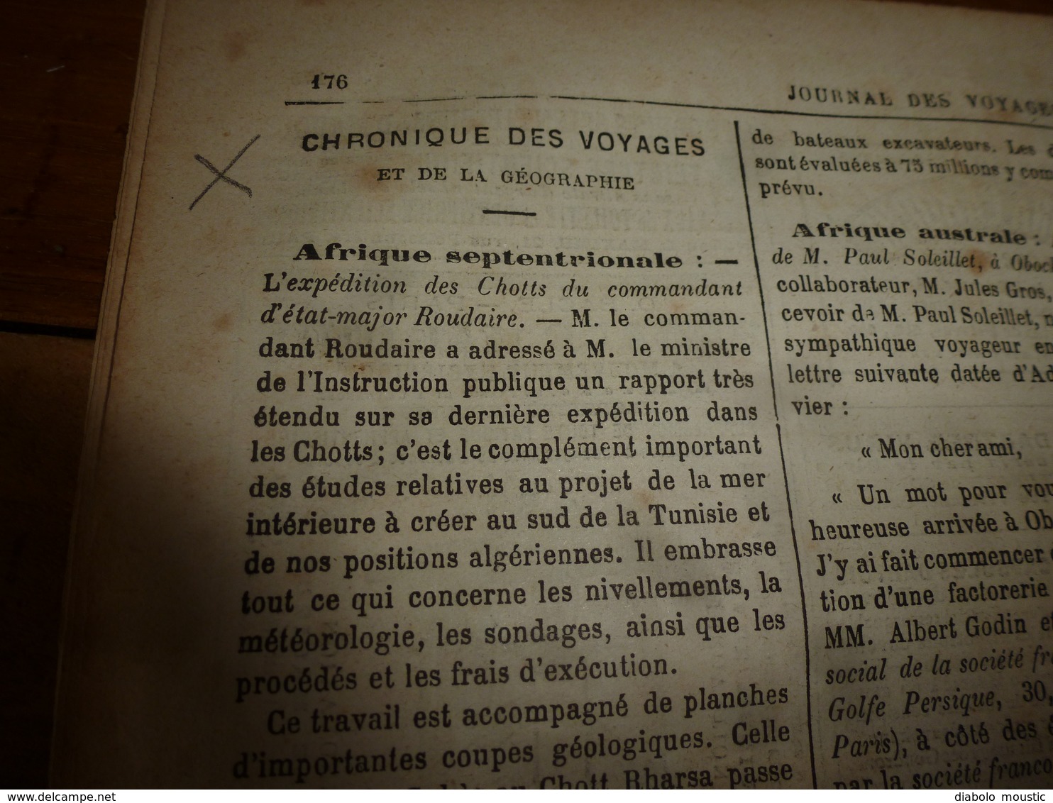 1882 JDV : Horrible carnage des anthropophages BASSOUTOS tuant les BOËRS pour les dévorer (gravure sur double-page);etc