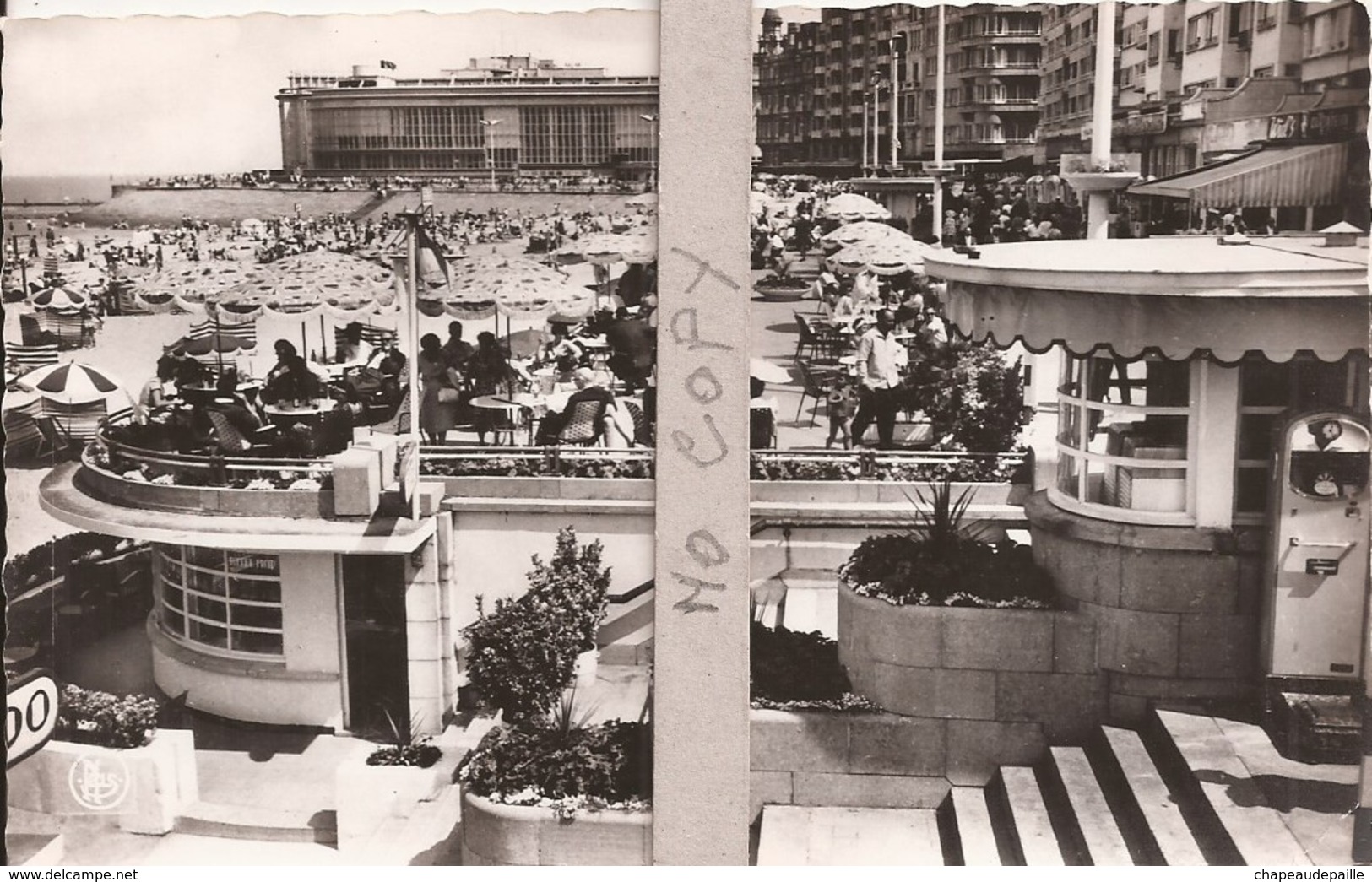 61 - Ostende - La Digue Et La Plage - Oostende