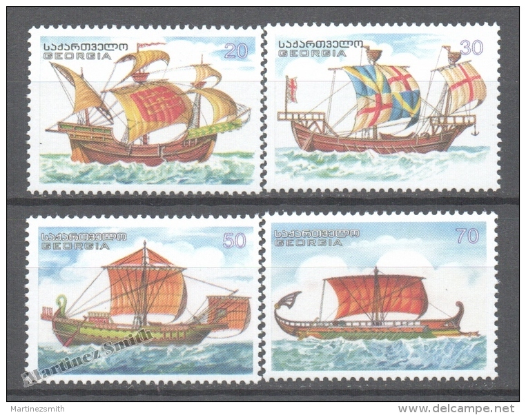 Georgie - Georgia 2007 Yvert 424-427, Sailing Boats - MNH - Georgia