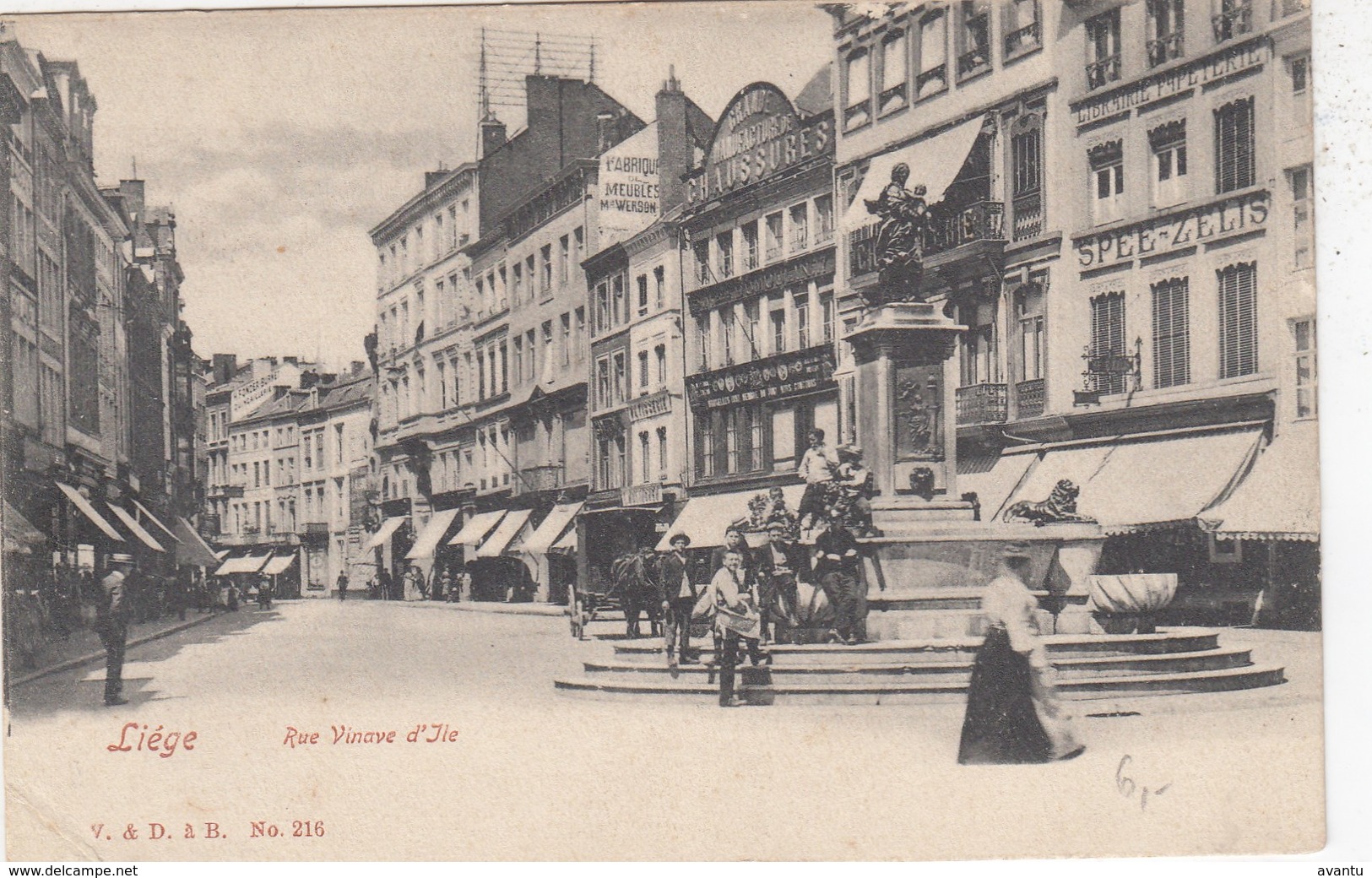 LIEGE /  RUE VINAVE D IRLE / ANIMATION - Liege