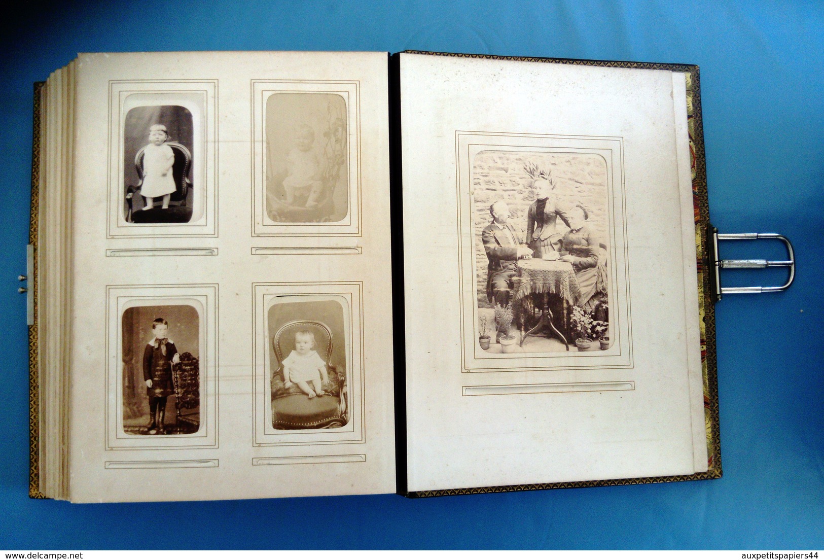 Magnifique Album 81 CDV Original sur une Famille d'Avranches 50300 dans la Manche - Photo Allix, Hay, Yvondi, 1880's