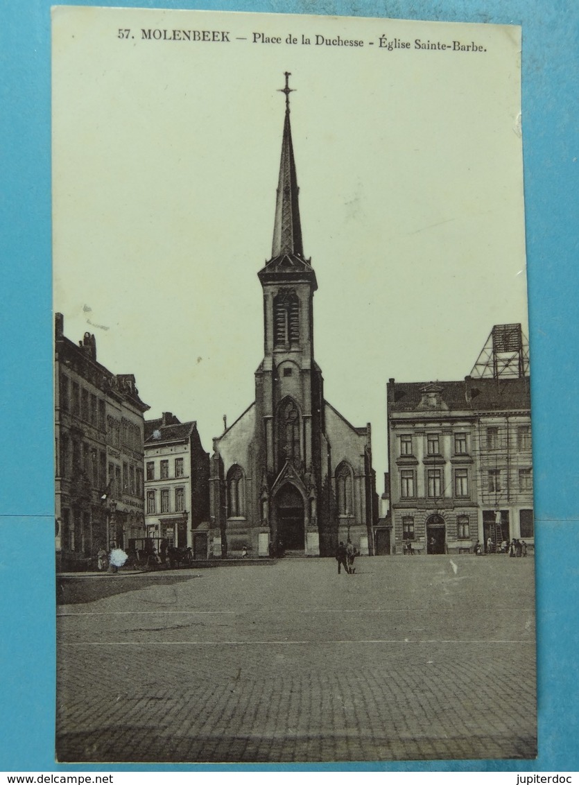 Molenbeek Place De La Duchesse Eglise Sainte-Barbe - St-Jans-Molenbeek - Molenbeek-St-Jean