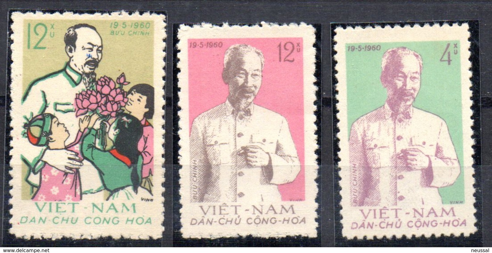 Serie Nº 196/8  Vietnam Norte - Vietnam