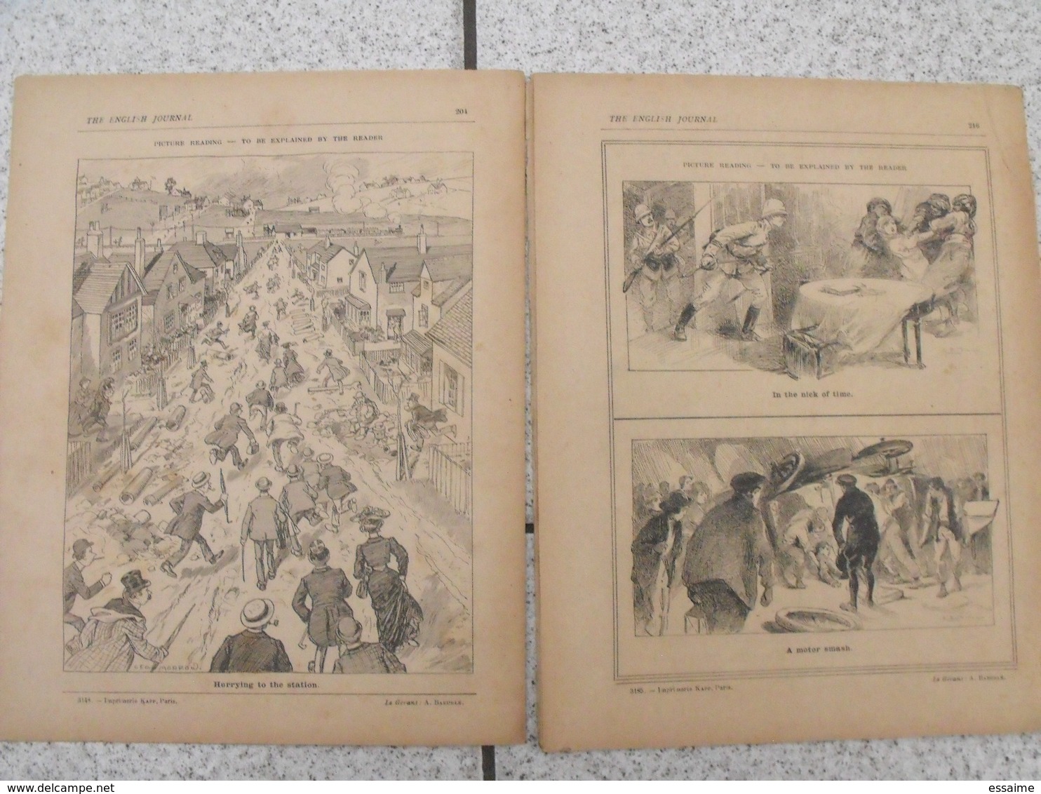 Lot De 18 Revues Pédagogiques The English Journal. N° 1 à 18. 1913-1914. Journal Anglais Pour Les Jeunes Français - Instructional