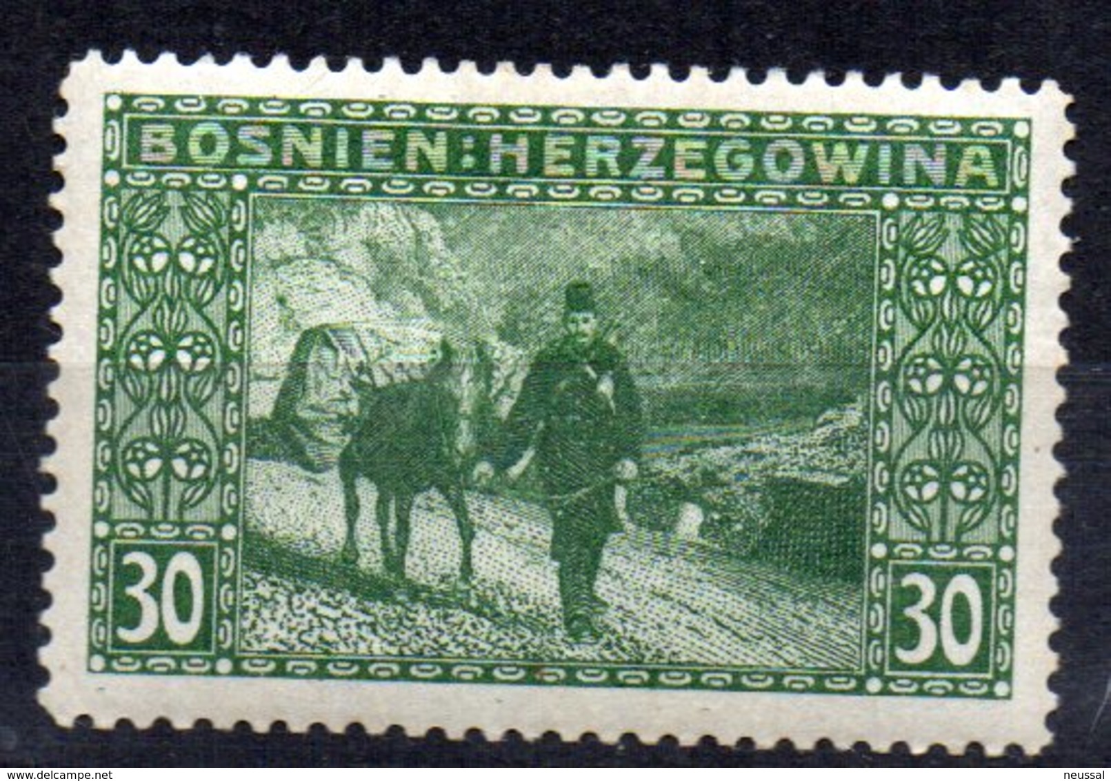 Sello Nº 37 Bosnia Herzegovina - Bosnia Herzegovina