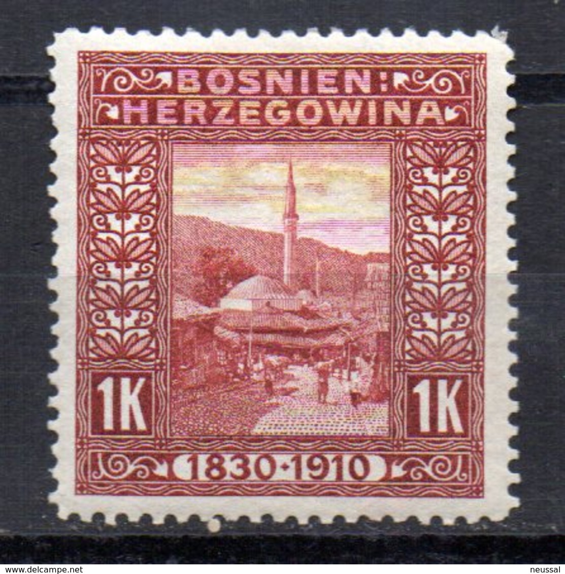 Sello Nº 42 Bosnia Herzegovina - Bosnia Herzegovina