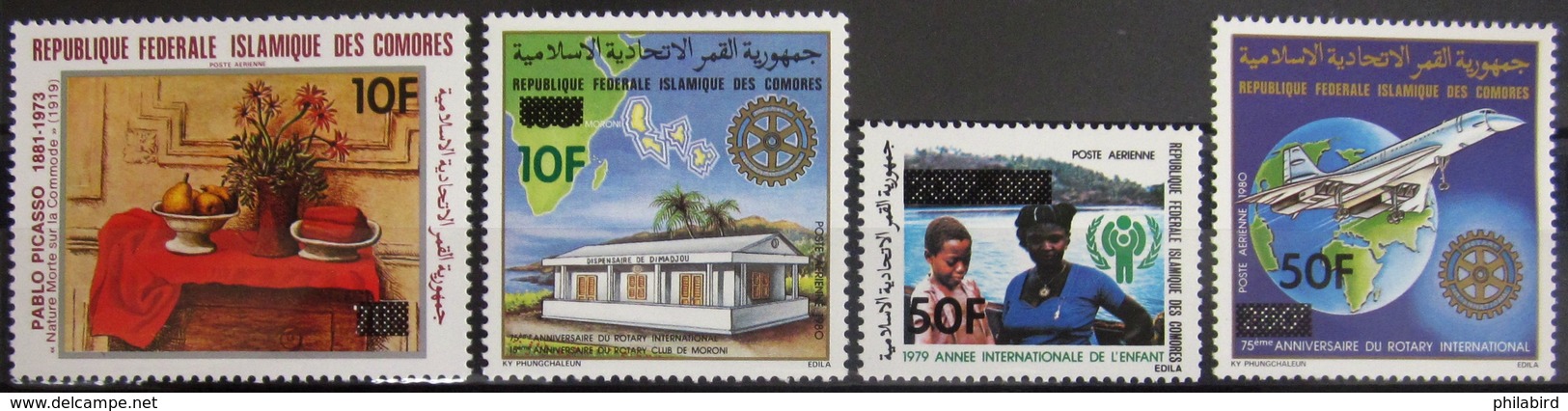 COMORES                   PA 189/192                      NEUF** - Comores (1975-...)