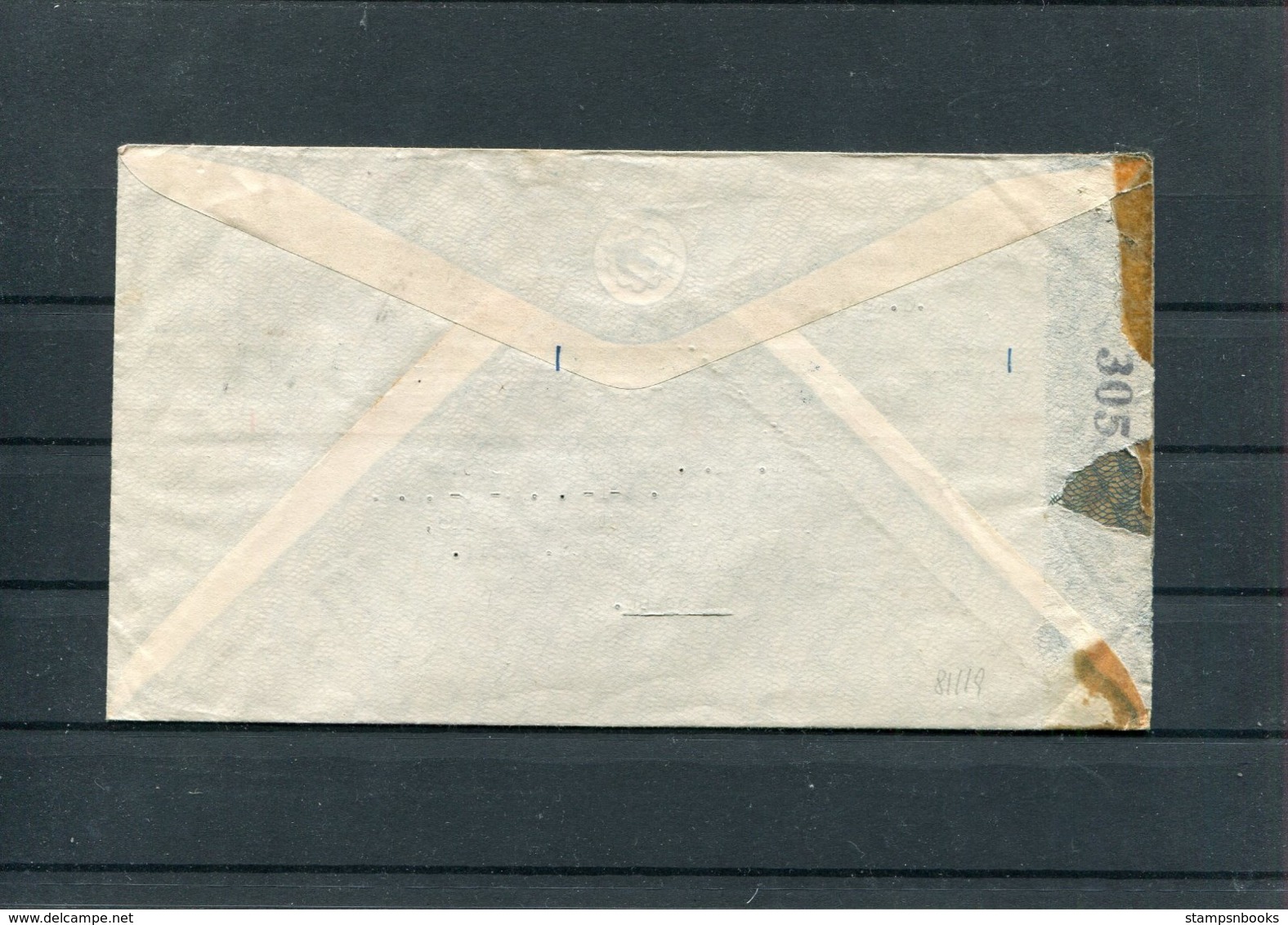 1944 Colombia Tropical Oil Co. Barranca Airmail Censor Cover - US Marine Corps, Fleet Post Office, San Francisco - Colombia