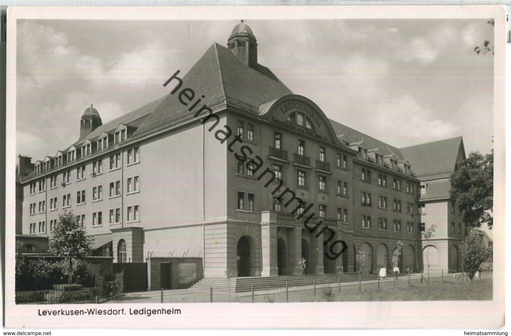 Leverkusen Wiesdorf - Ledigenheim - Foto-Ansichtskarte - Cramers Kunstanstalt KG Dortmund - Leverkusen