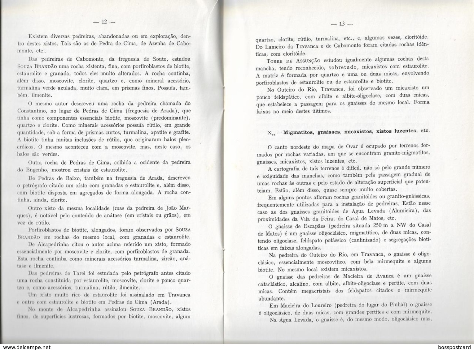 Bombarral - Carta Geológica De Portugal + Mapa. Leiria. - Geographical Maps