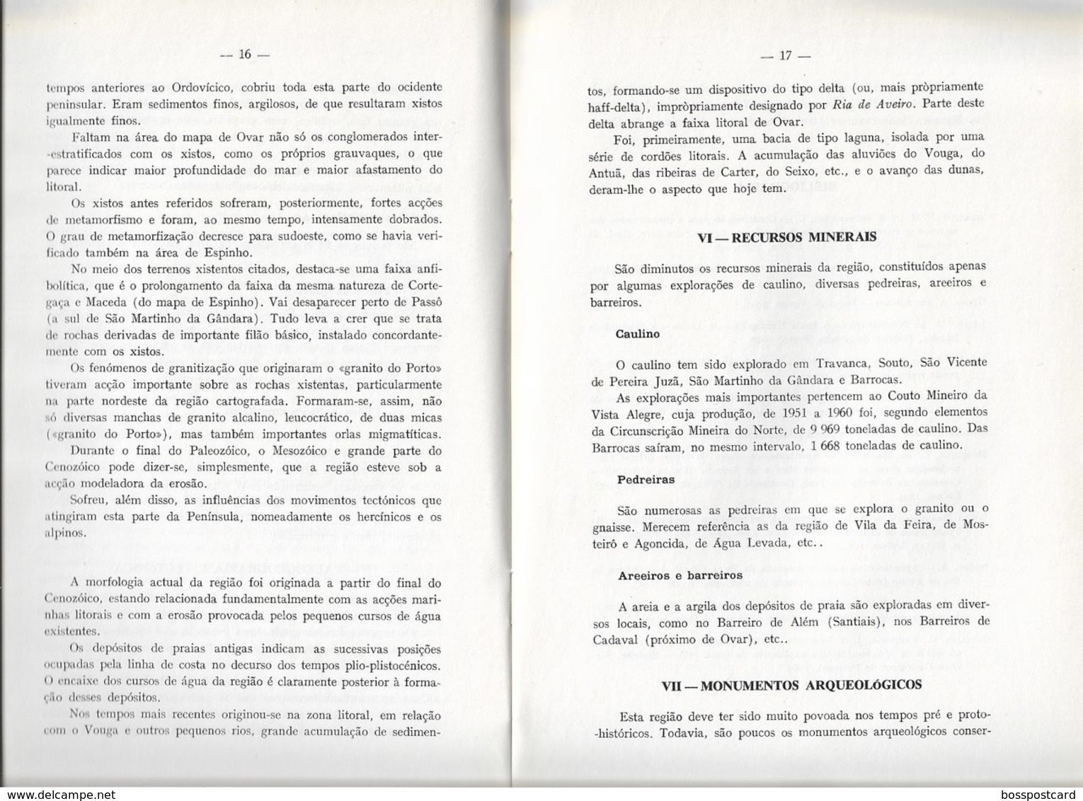 Bombarral - Carta Geológica De Portugal + Mapa. Leiria. - Geographical Maps