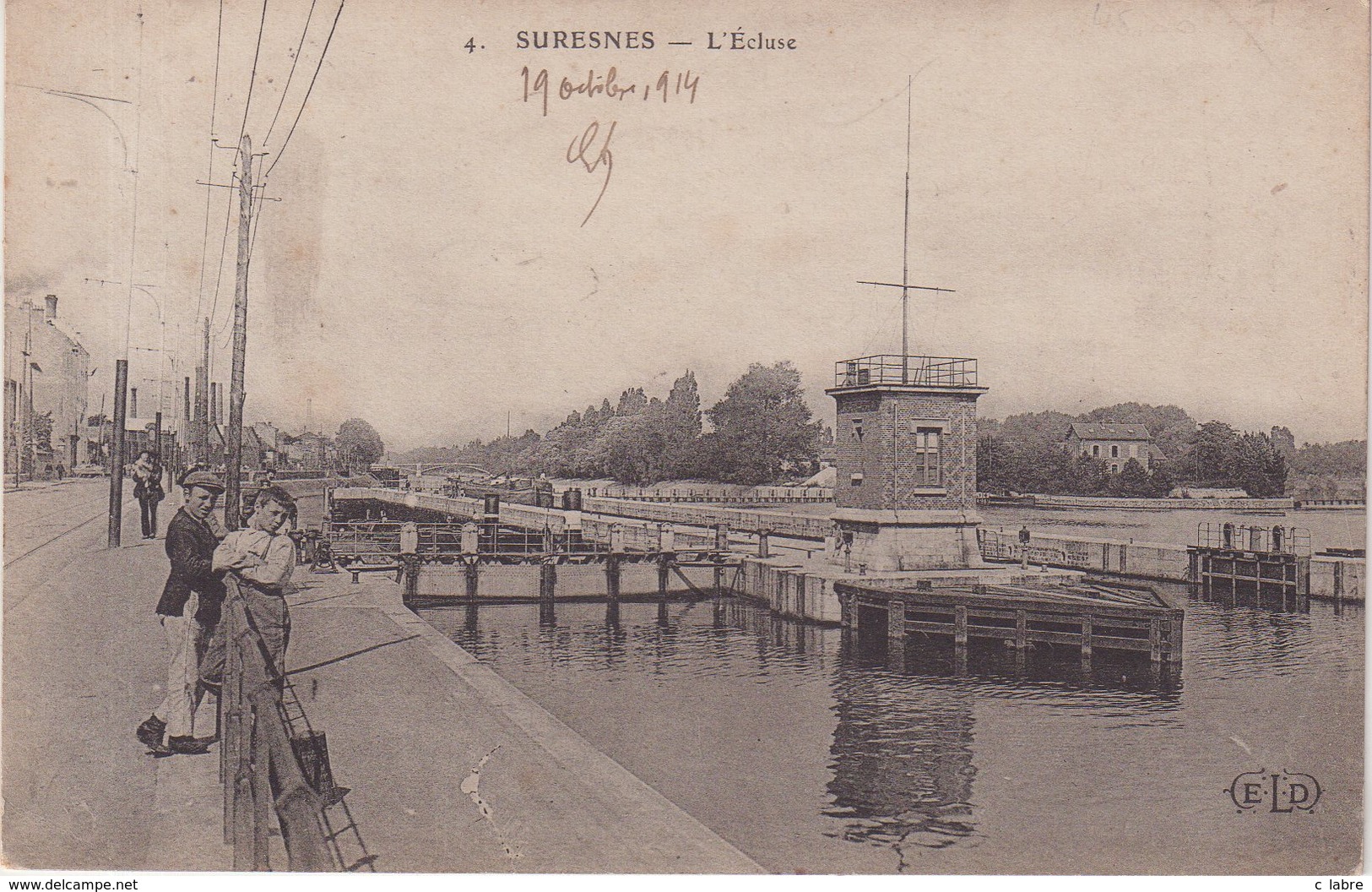 SURENES : L' Ecluse . - Suresnes