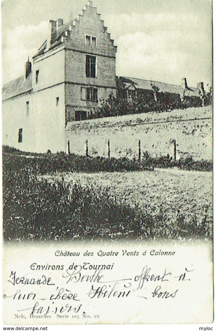 Calonne. Château Des Quatre Vents. - Antoing