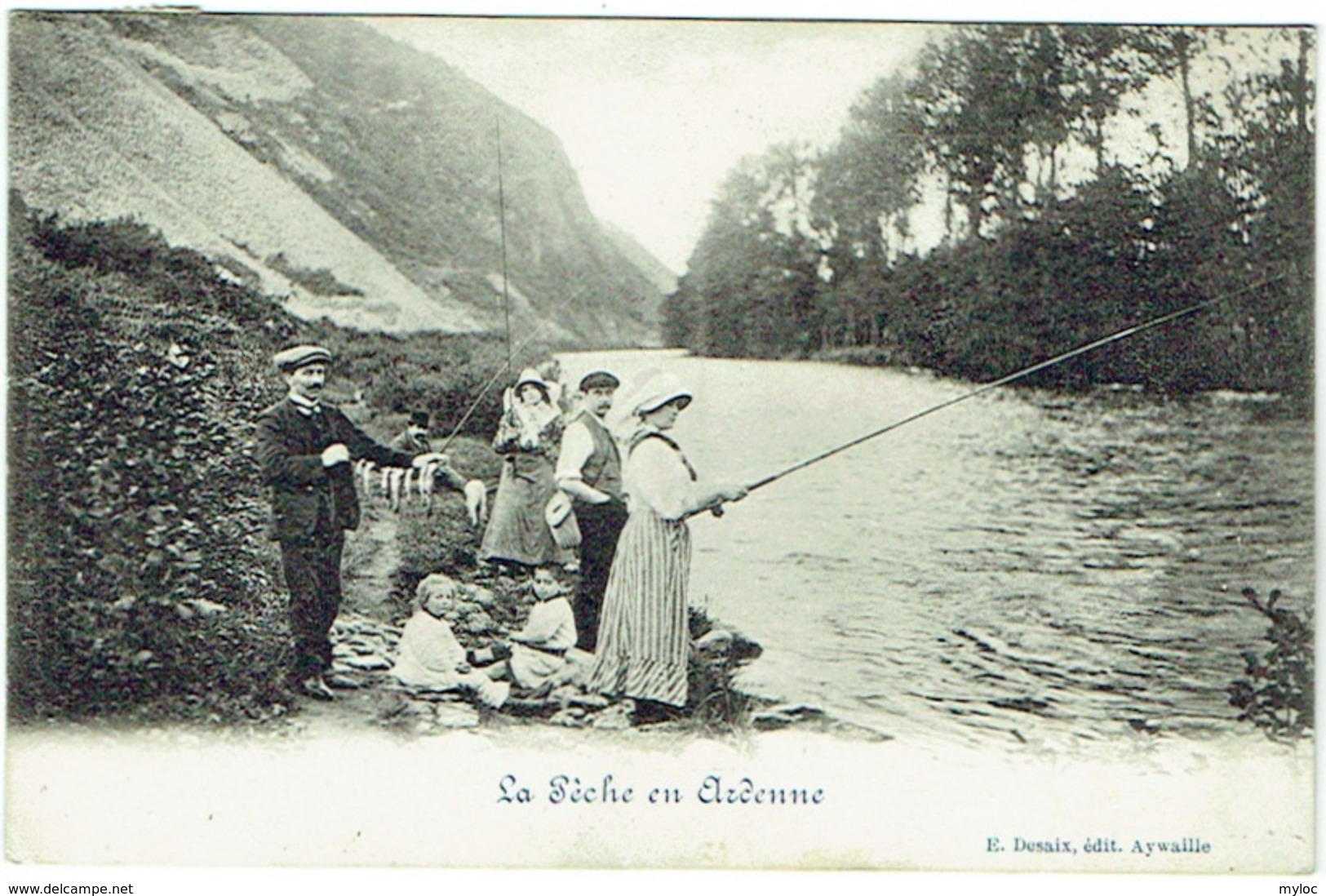 Ardennes. La Peche En Ardenne. - Autres & Non Classés