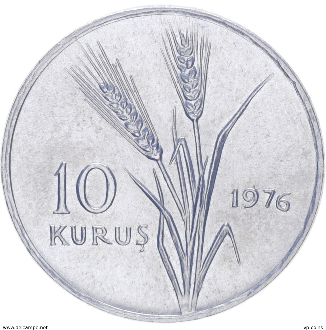 Turkey. 10 Kurus. 1976. UNC - Turkey