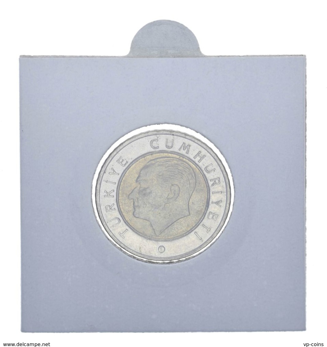 Turkey 50 Kurush 2009 Bimetal AU-UNC - Turkey