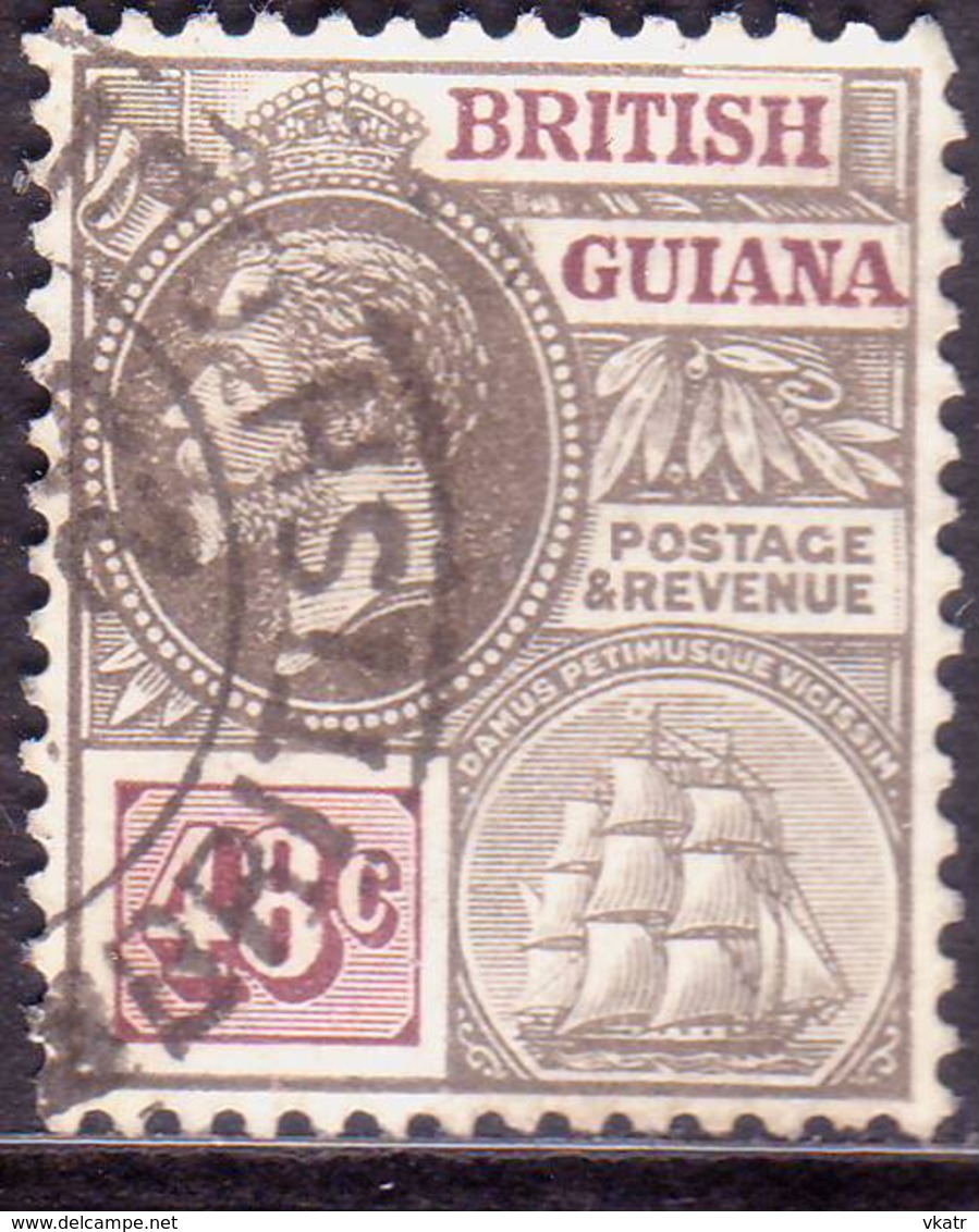 BRITISH GUIANA 1926 48c SG 279 Wmk Mult.Script.CA Used - British Guiana (...-1966)