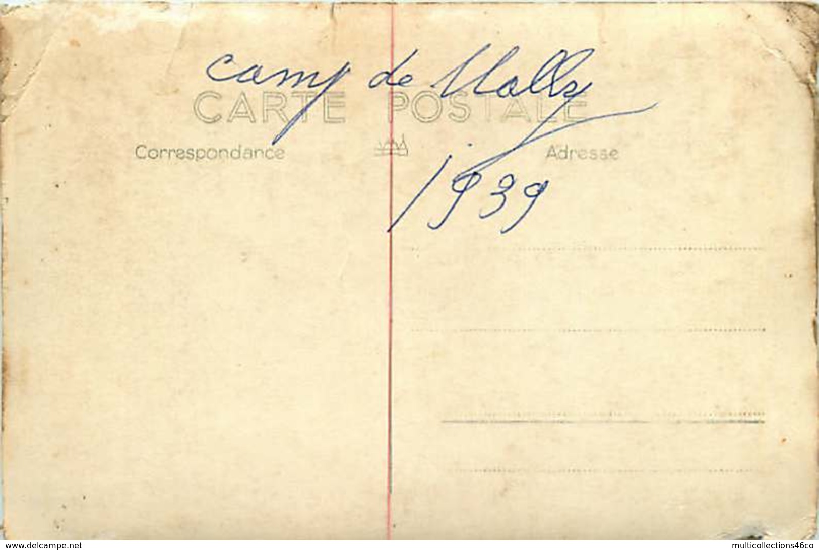 290719 - CARTE PHOTO MILITARIA - 01 CAMP DE MAILLY En 1939 - Chemin De Fer Service Des Vins Wagon - Regimente