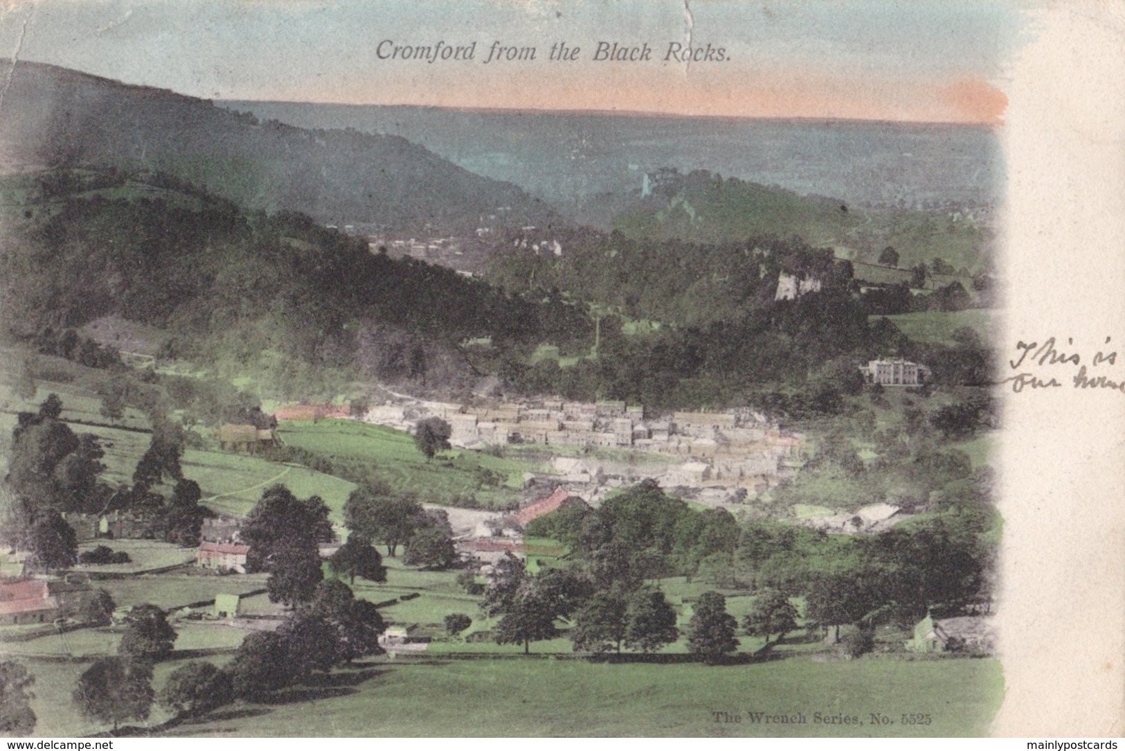 AR47 Cromford From The Black Rocks - Derbyshire