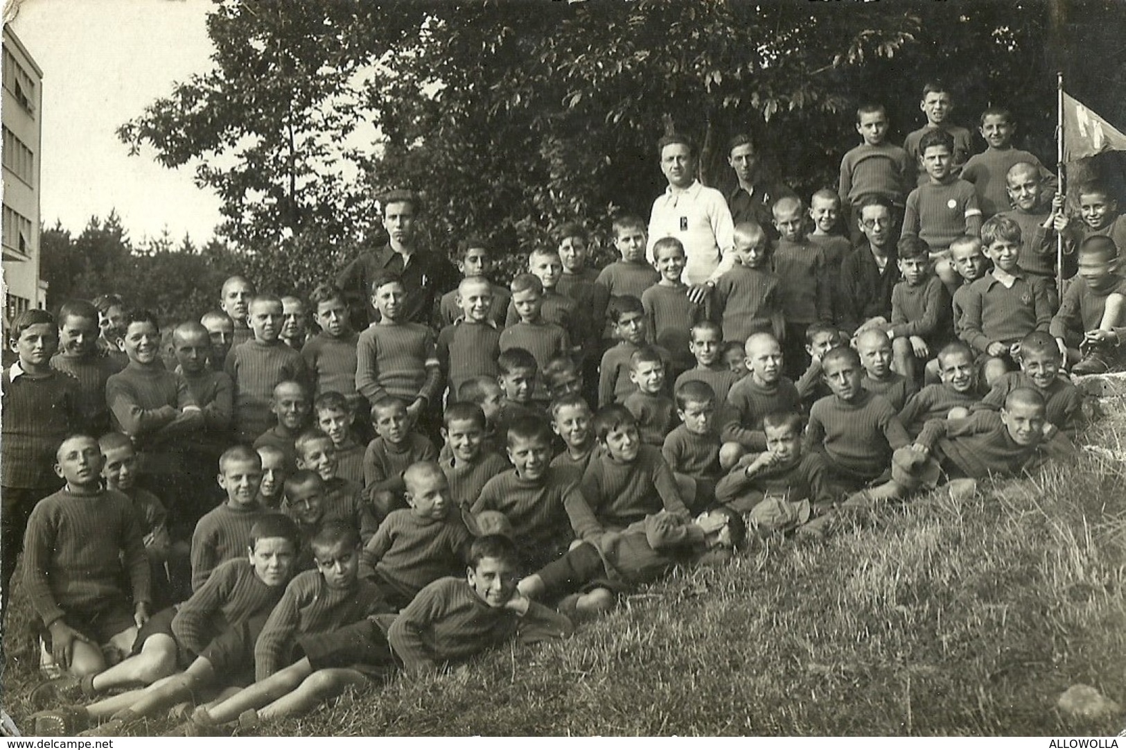 4975 "COLONIA MONTANA A ROVEGNO(GE) DELLA FEDERAZIONE FASCISTA(CHIAMATA IN SEGUITO COLONIA DEGLI ORRORI)" FOTO ORIGINALE - Luoghi