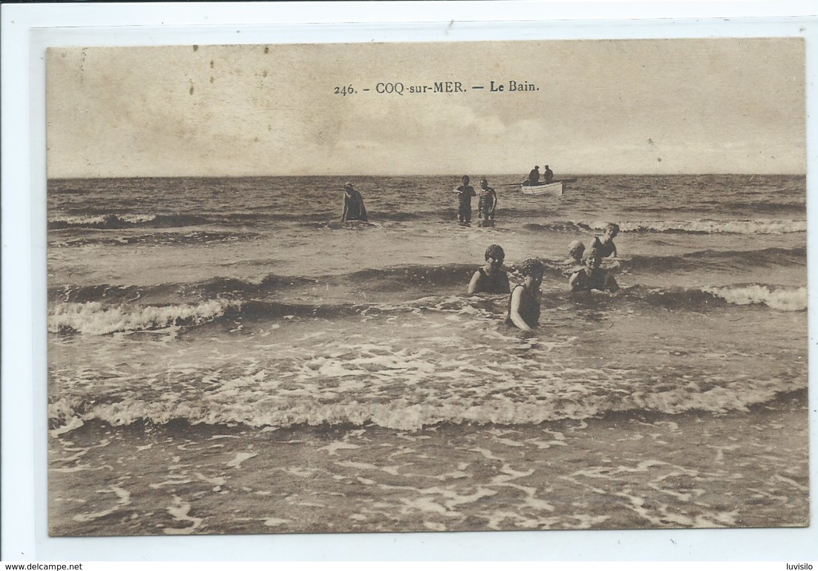 De Haan Coq Sur Mer Le Bain - De Haan