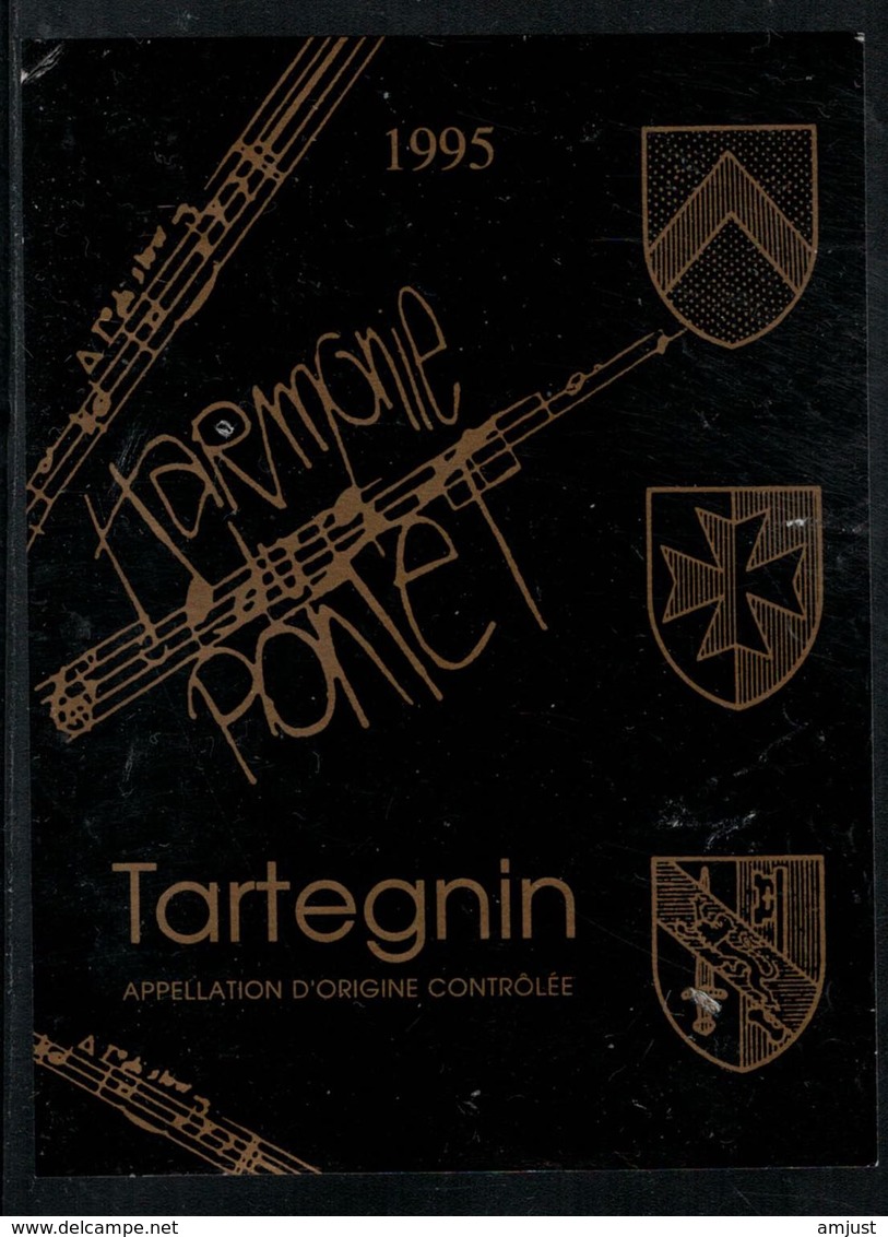 Etiquette De Vin // Tartegnin, Harmonie Du Pontet - Musique