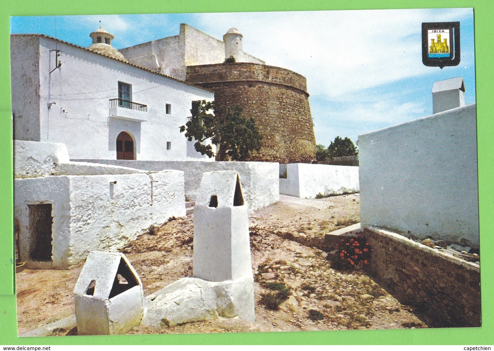 IBIZA / ISLA BLANCA / PUNTA PUIG DE MISA SANTA EULALIA....Carte Vierge / - Ibiza