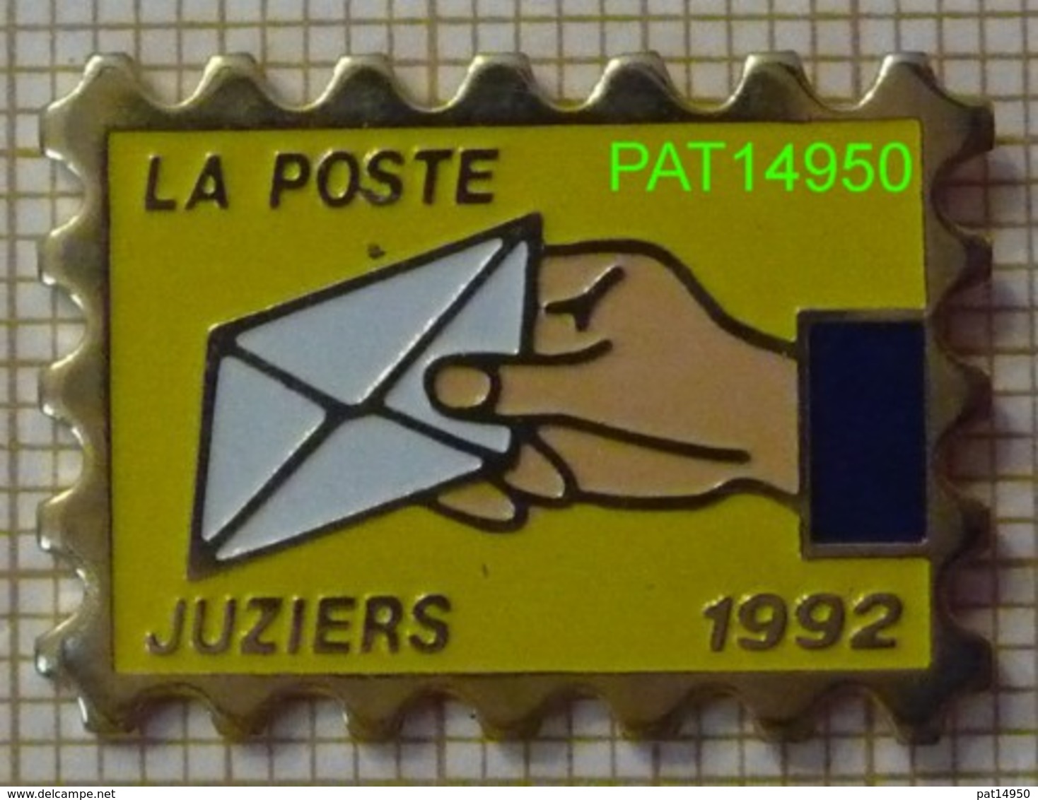 LA POSTE JUZIERS 1992  Dpt 78 YVELINES TIMBRE PTT - Postes