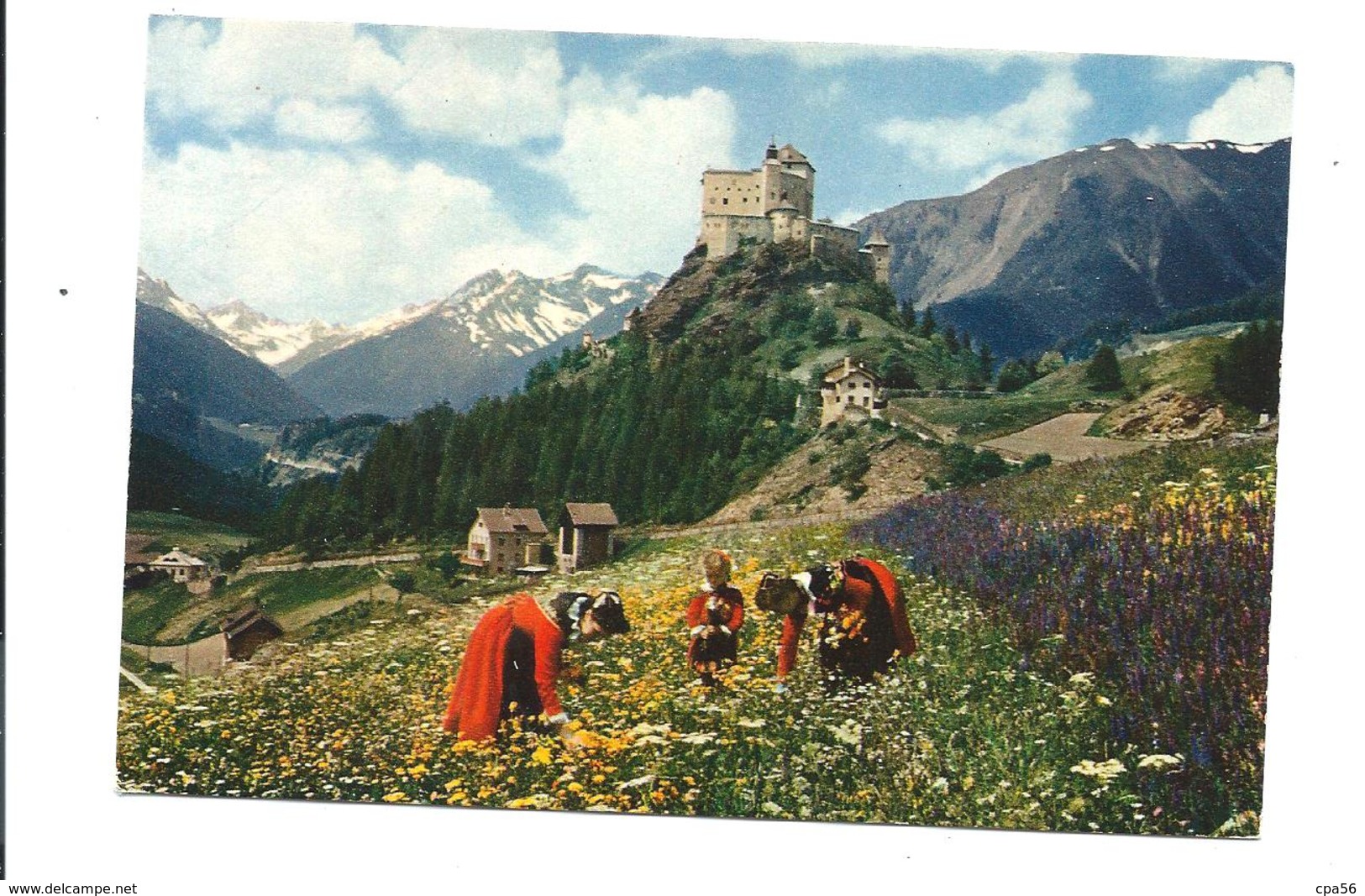 ENGADINE - Tarasp Castle - F. Schneider Editor 906 - Tarasp