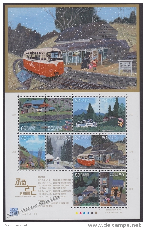 Japan - Japon 2010 Yvert 5294-303, My City (VIII) Hometown Scenes - MNH - Nuevos