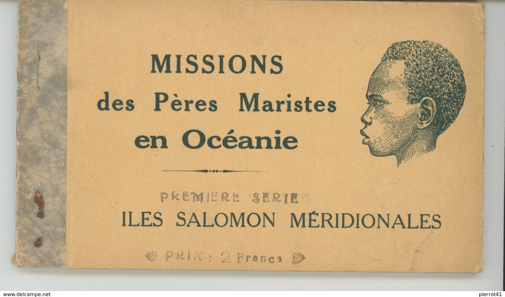 OCÉANIE - SALOMON - MISSIONS DES PERES MARISTES EN OCEANIE - ILES SALOMON MERIDIONALES - Carnet De 12 CPA - Salomon