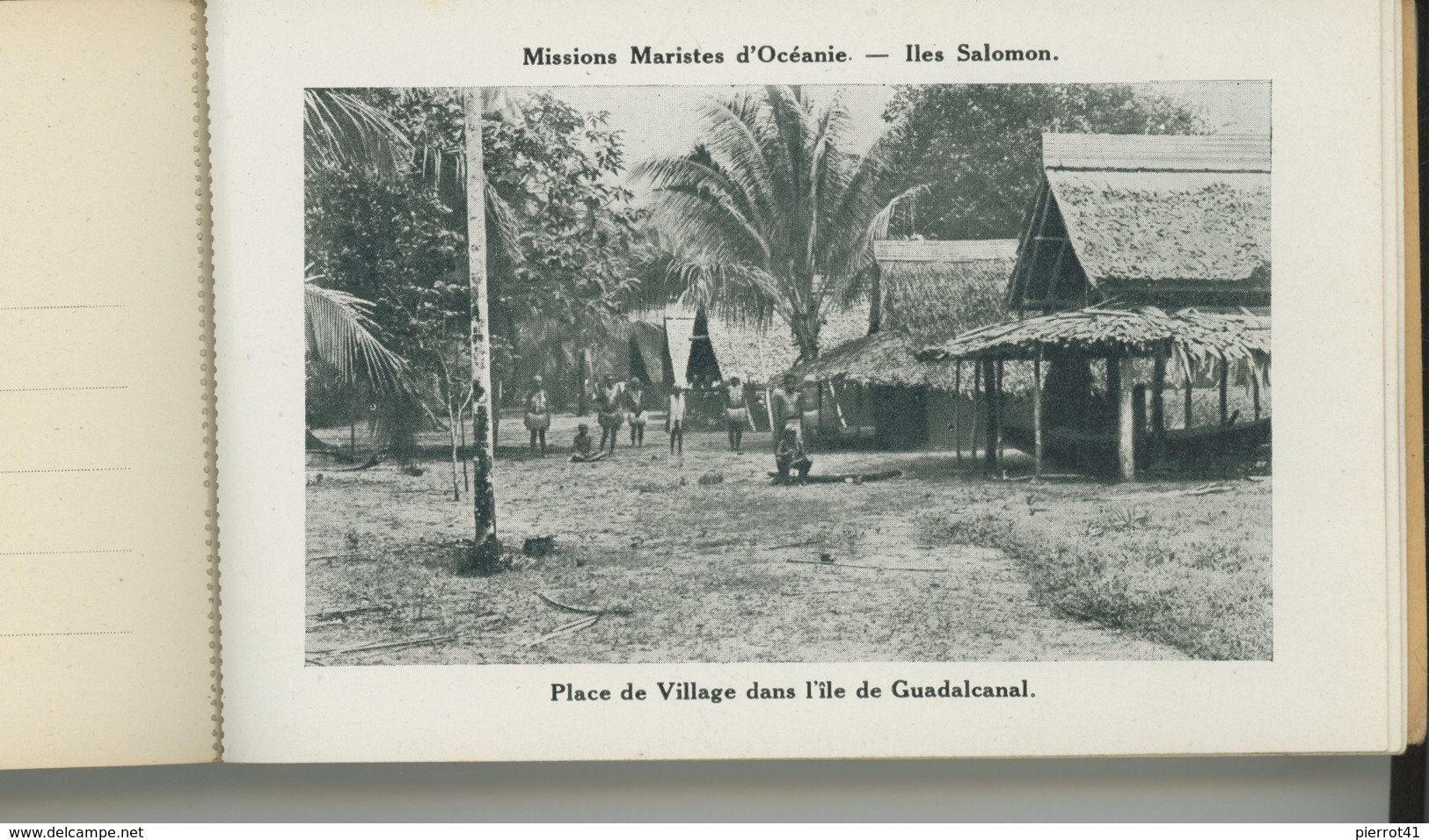 OCÉANIE - SALOMON - MISSIONS DES PERES MARISTES EN OCEANIE - ILES SALOMON MERIDIONALES - Carnet De 12 CPA - Salomon