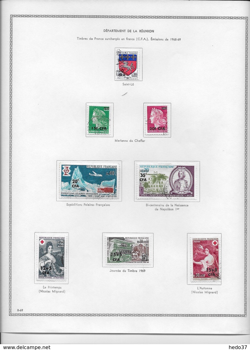 Réunion - Collection Vendue Page Par Page - Timbres Oblitérés/neufs * - TB - Oblitérés