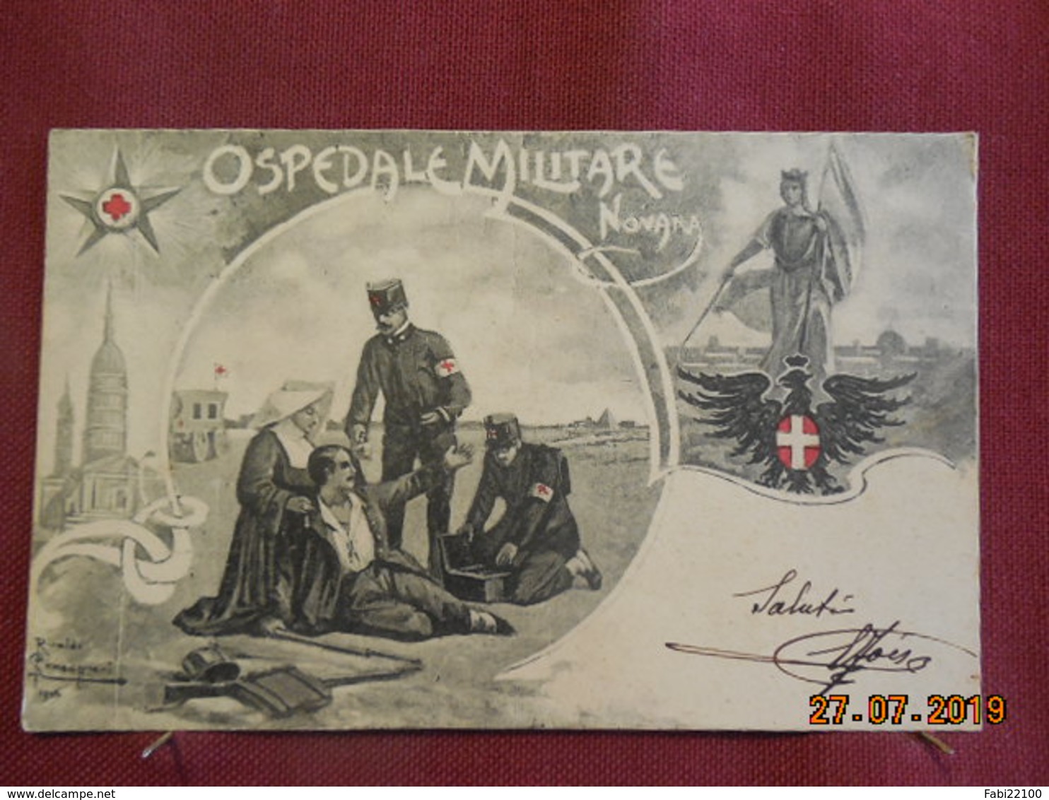 CPA - Croix-Rouge Italienne  - Ospedale Militare - Red Cross