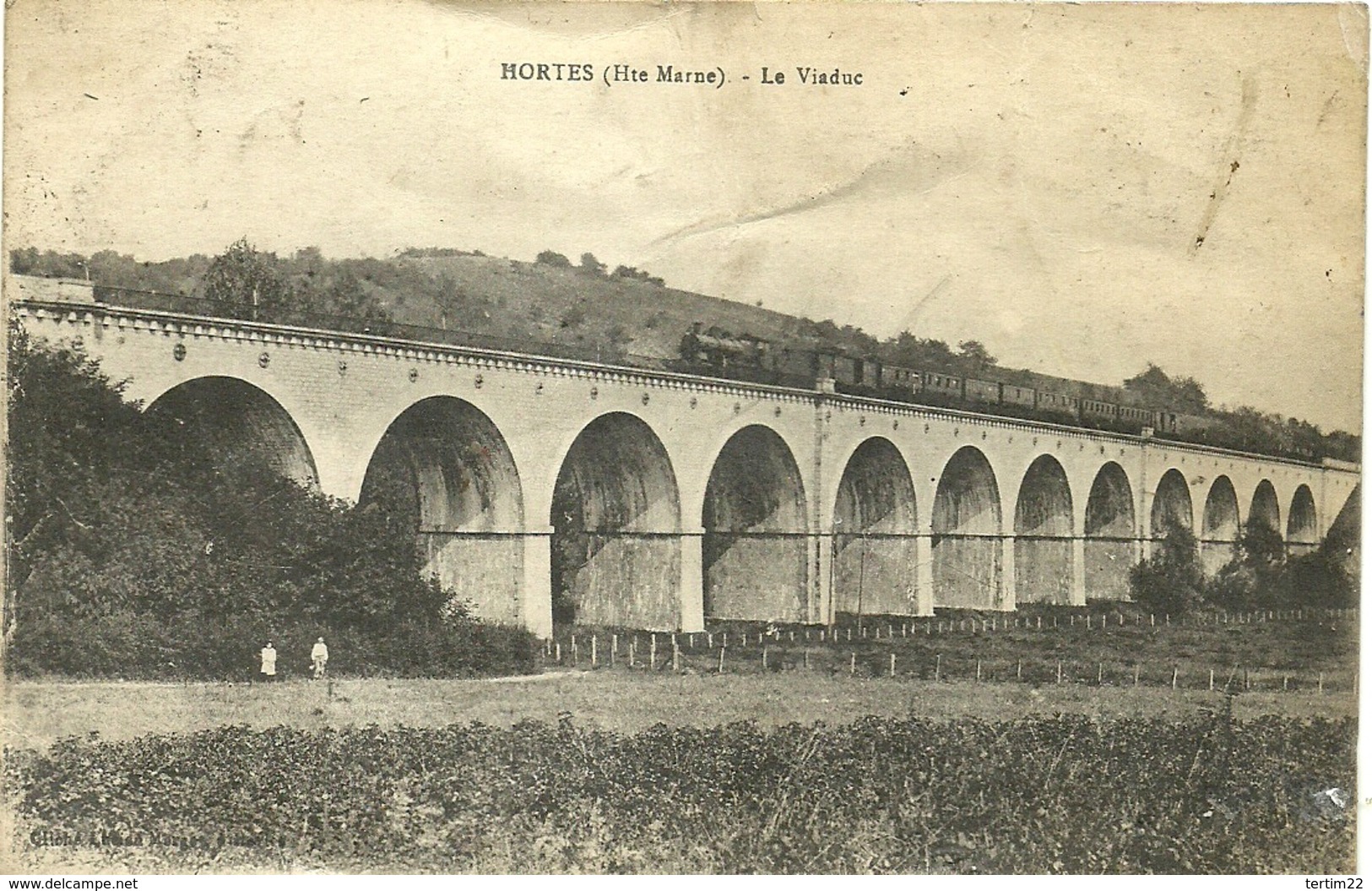 ( HORTES )( 52 HAUTE MARNE ) LE VIADUC - Autres & Non Classés