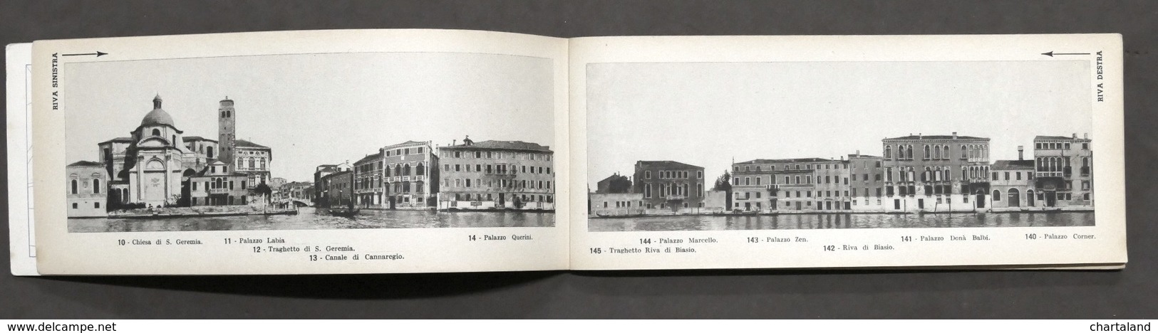 Il Canal Grande Di Venezia Calcografia Del Gazzettino Illustrato - Vedute - 1938 - Otros & Sin Clasificación