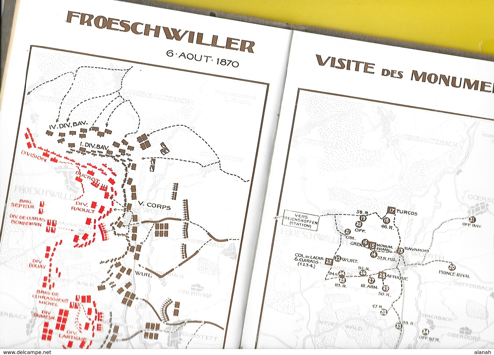 Rare Les Champs de Bataille Guerre de 1870 122 Photos 10 cartes Wissembourg Froeschwiller Rezonville mais aussi...