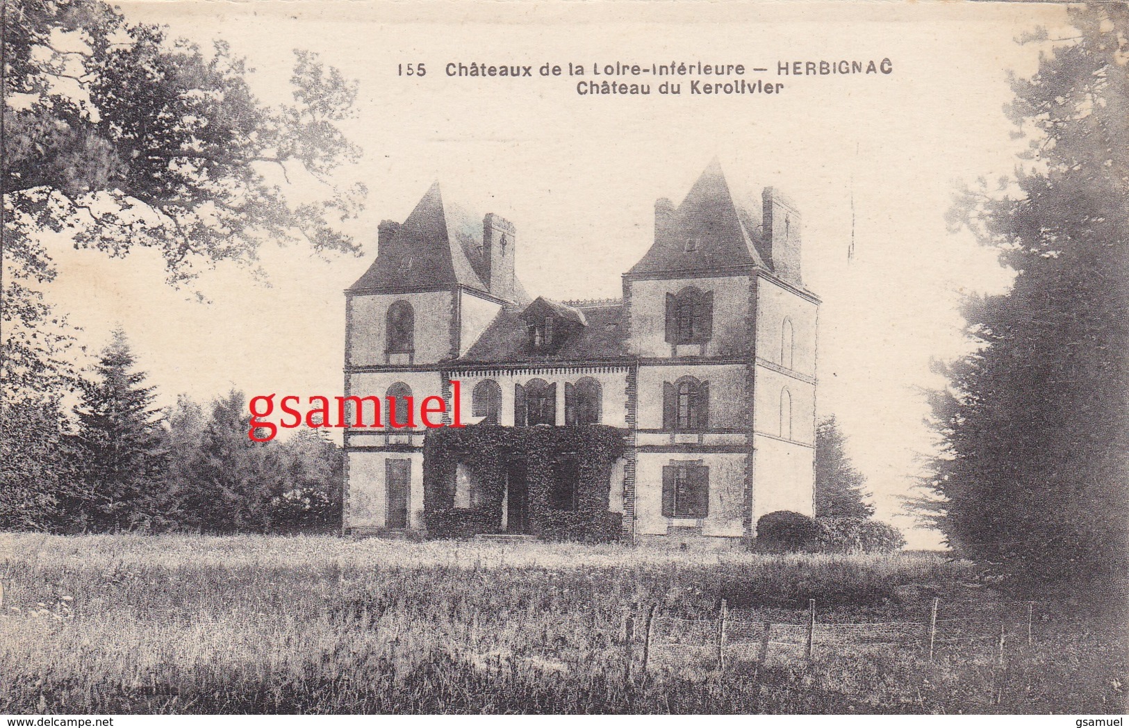 44 - HERBIGNAC -- Château De Kerolivier - Herbignac