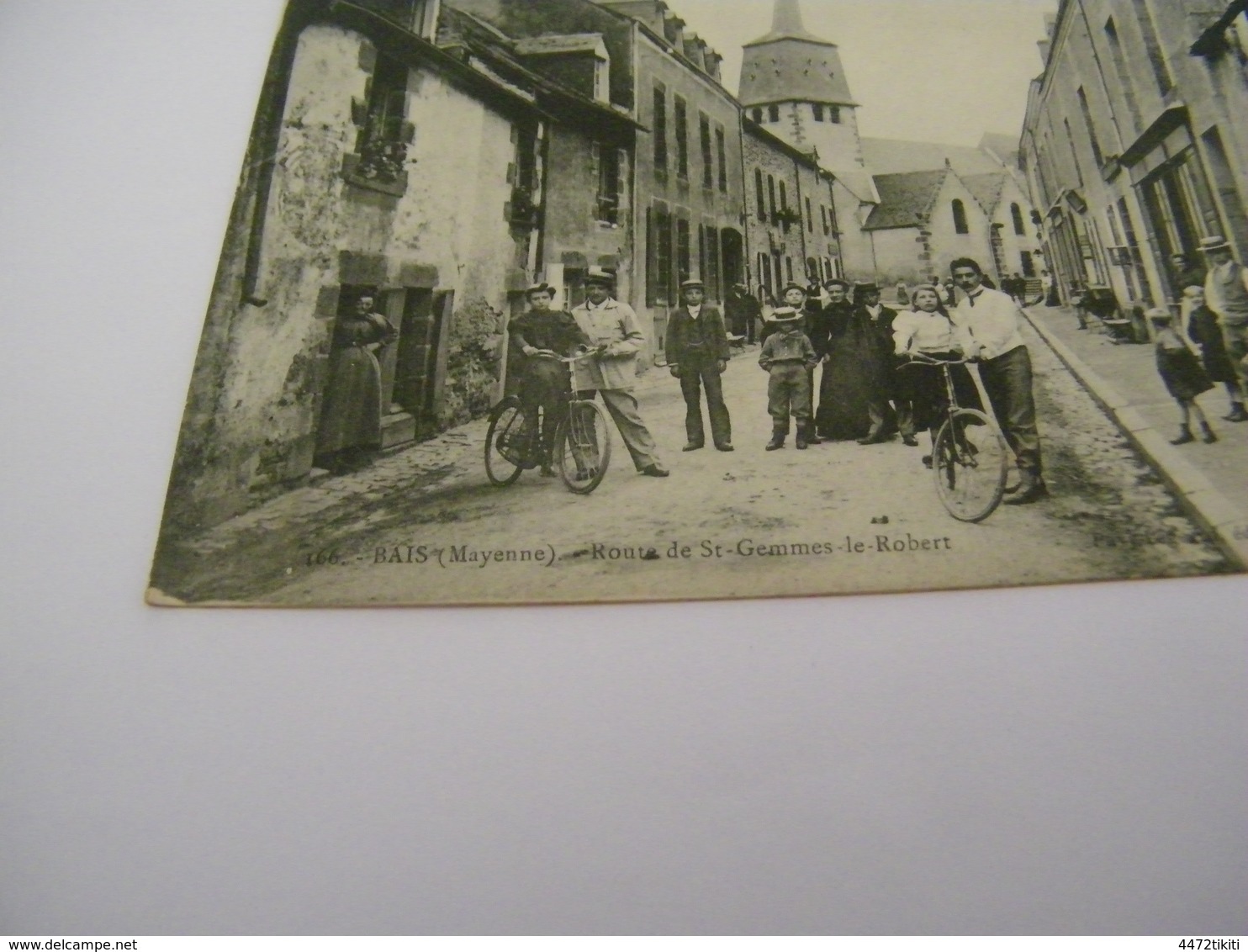 C.P.A.- Bais (53) - Route De Saint Gemmes Le Robert - Vers Eglise - 1910 - SUP (CD 47) - Bais