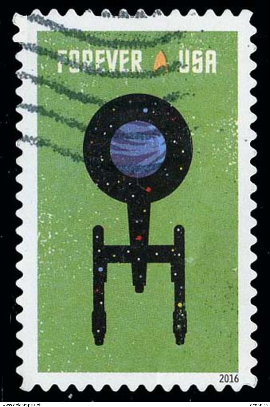 Etats-Unis / United States (Scott No.5134 - Star Trek) (o) - Used Stamps