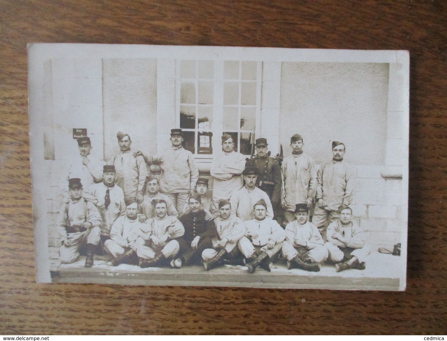 CARTE PHOTO VERDUN LA PLUS BELLE ESCOUADE DU 151ème - Regiments