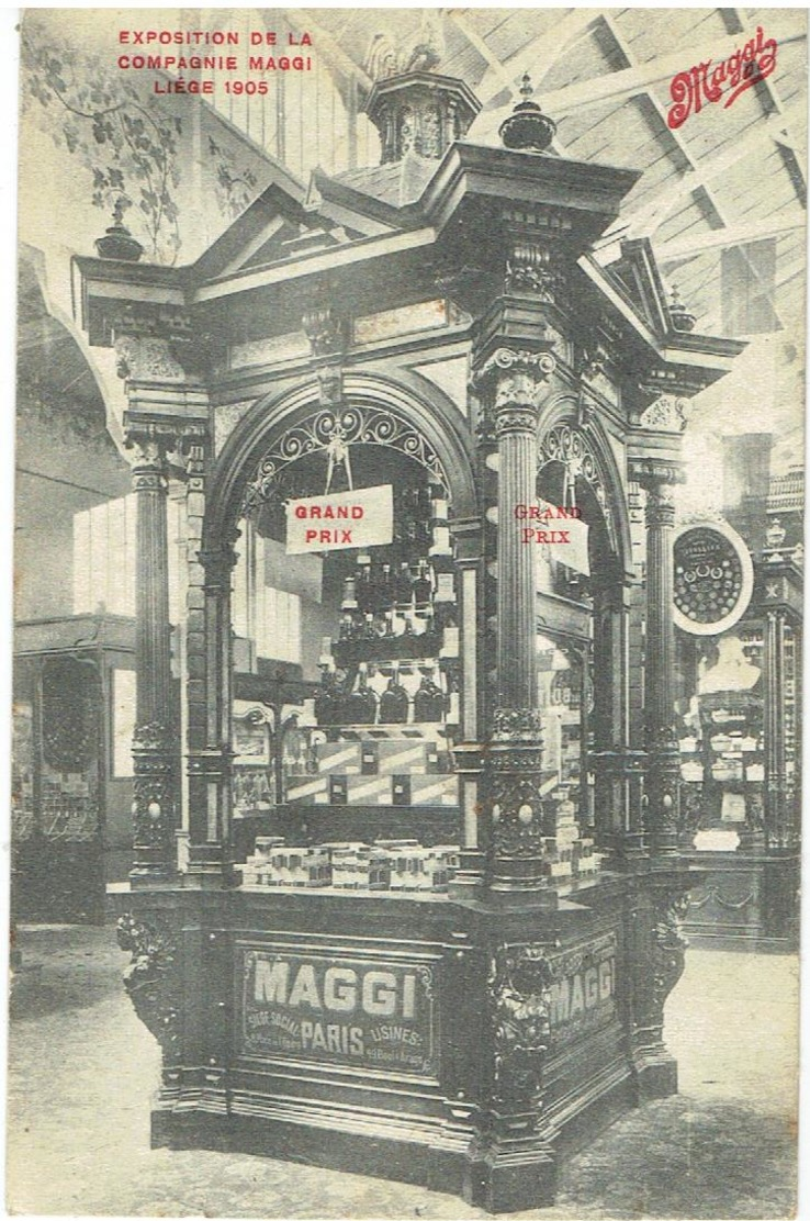 Exposition De La Compagnie MAGGI - LIEGE 1905 - Phot. H.Bertels - Liege