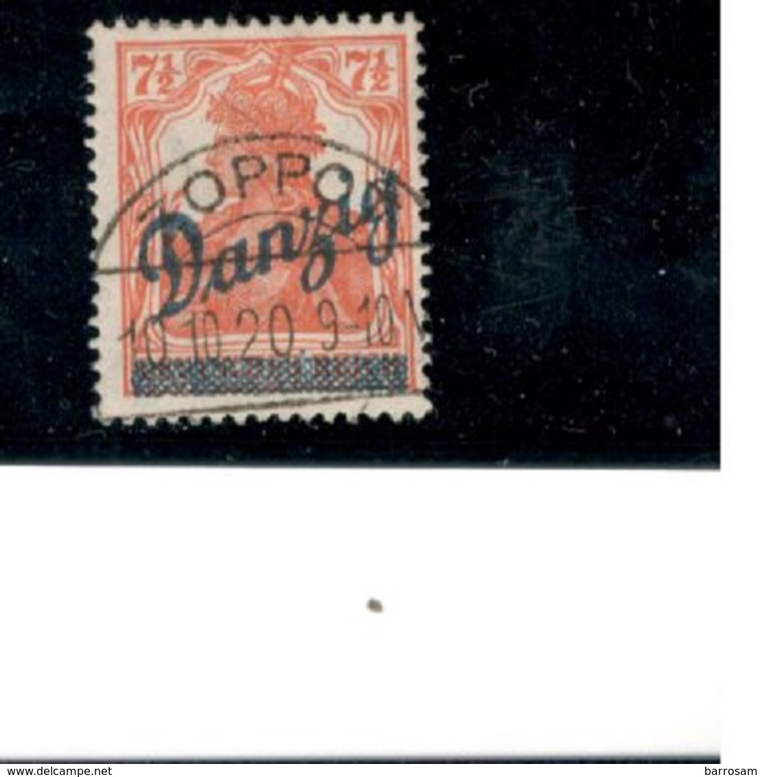 DANZIG1920:Michel35used Cat.Value $78(based On Lower Of 2 Prices For Cancelled) - Other & Unclassified