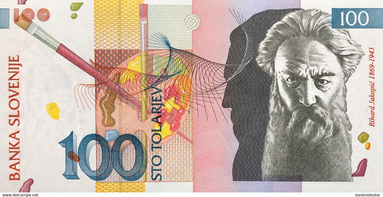 Slovenia 100 Tolarjev, P-31 (15.1.2003) - UNC - Slowenien