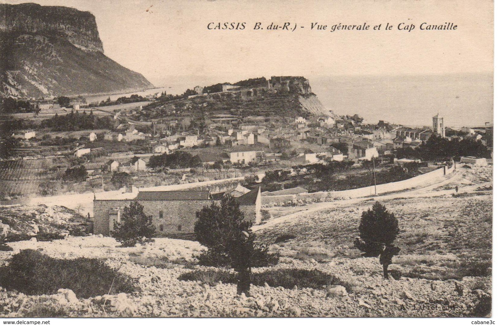 CASSIS - Vue Générale Et Le Cap Canaille - Cassis